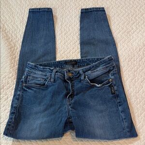 Silver Jeans Women's Dark Blue Skinny Jeans